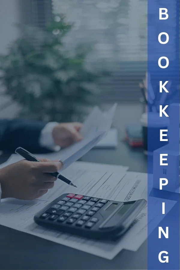 Bookkeeping Page left pannel image