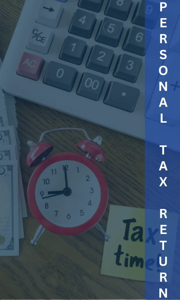 Personal Tax Page left pannel